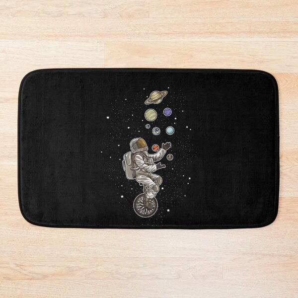 Item preview, Astronaut Juggles Planets On A Unicycle Spaceman Explorer designed and sold by hoastore.