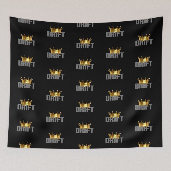 Item preview, Drift! Gold King Crown (On Black) designed and sold by epinkb.