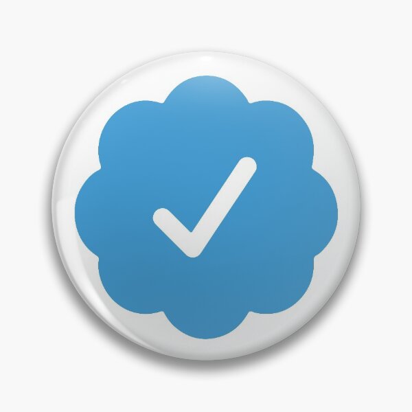 Blue Tick Pins And Buttons Redbubble