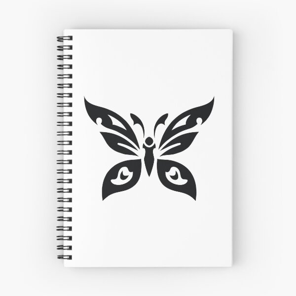 Item preview, Black butterfly tribal tattoo designed and sold by Almusawwir.