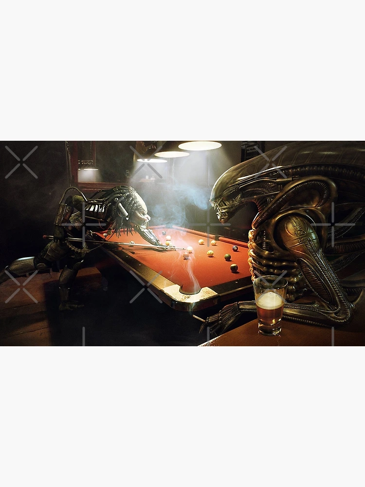 Predator bar aliens vs predator movie billiards tables alien