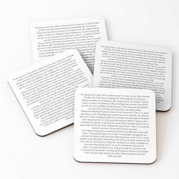 Item preview, Sparks Fly Lyrics - Taylor Swift designed and sold by bombalurina.
