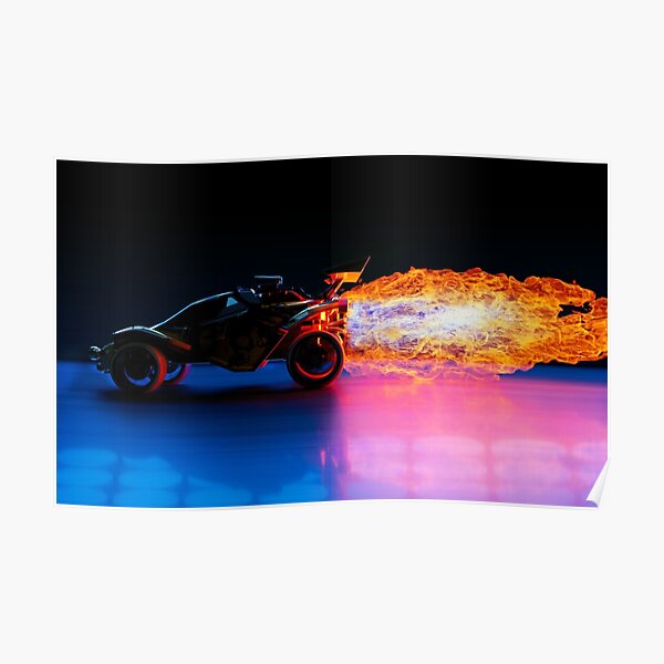 Rocket League 3D Poster