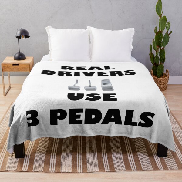 Item preview, REAL DRIVERS USE 3 PEDALS designed and sold by DomGDesign.