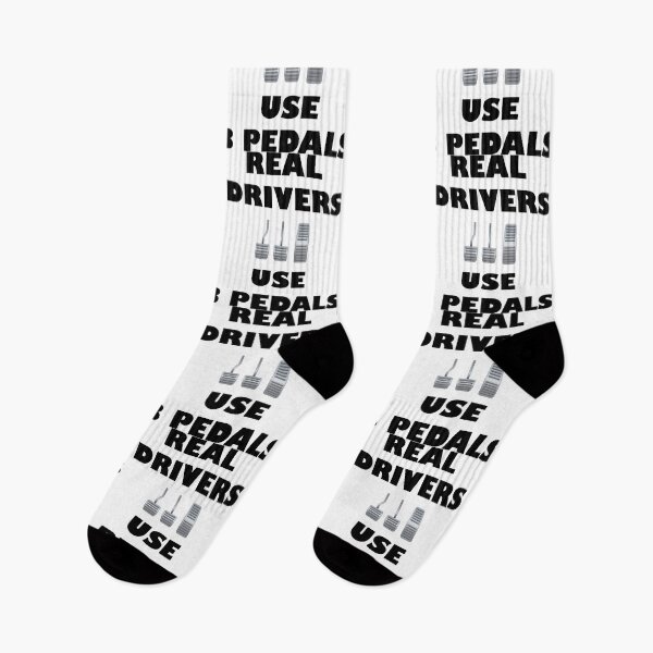 Item preview, REAL DRIVERS USE 3 PEDALS designed and sold by DomGDesign.