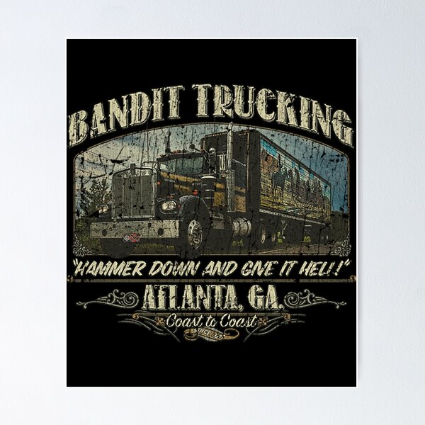 Artikelvorschau, Smokey And The Bandit T-ShirtBandit Trucking 1977 entworfen und verkauft von BaiDudu.