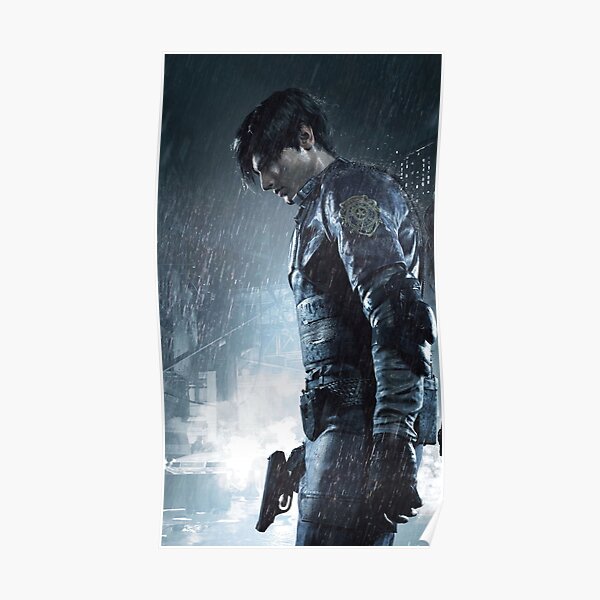 Leon Resident Evil Poster