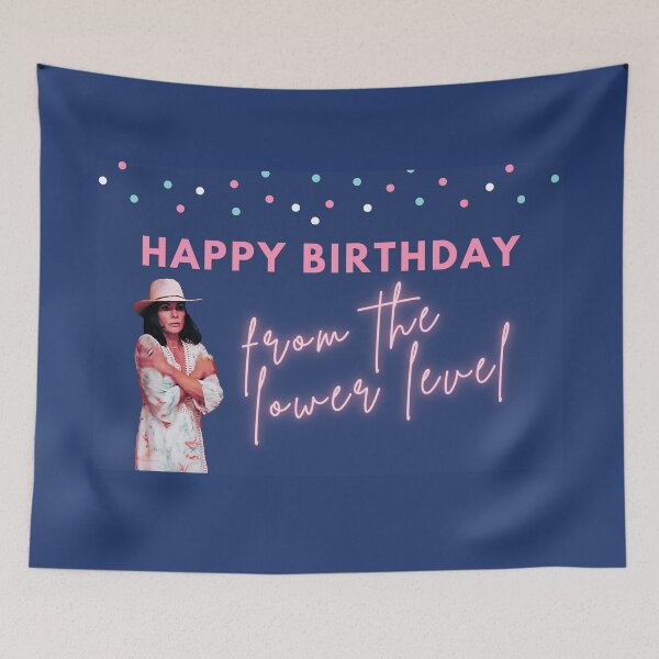 Item preview, Real Housewives - Luann - Happy birthday from the lower level designed and sold by LeoSpaceman.