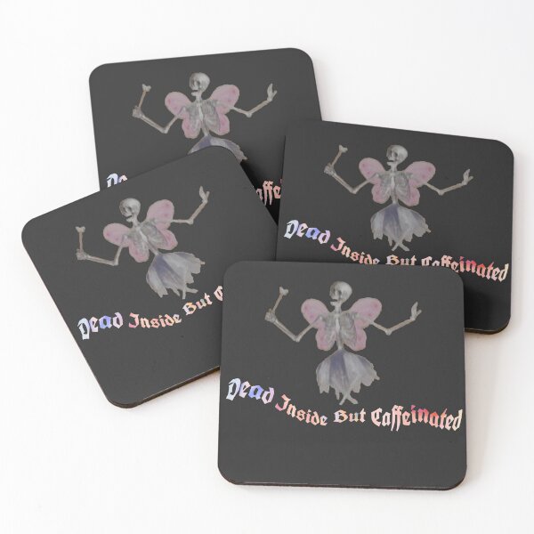 Item preview, Dead Inside But Caffeinated designed and sold by Portishop.