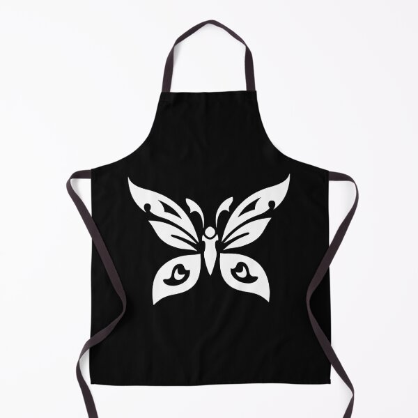 Item preview, White butterfly tribal tattoo designed and sold by Almusawwir.