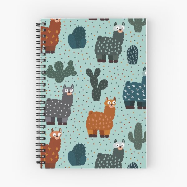 Item preview, Funny llamas among cacti designed and sold by Nadyafilin.