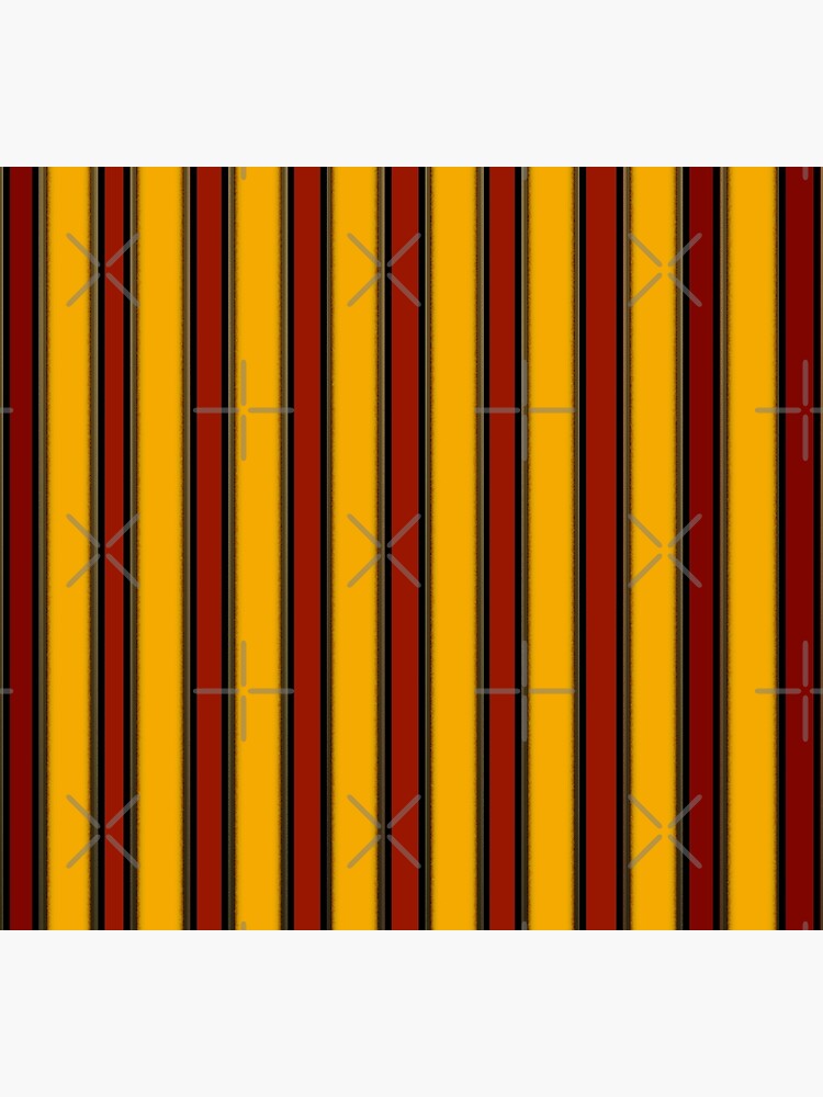 Fairground red & yellow vertical stripes | Socks