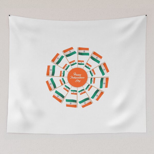 Item preview, Happy Independence Day India 2021 India Circle Flags T-Shirt 75th Independence Day  designed and sold by JumboExclusive.