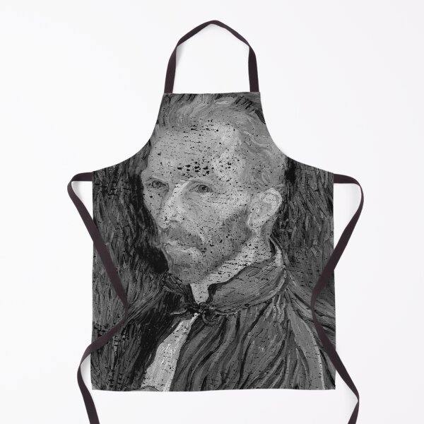 Item preview, Van Gogh (monochrome distressed design) designed and sold by siggyspatsky.