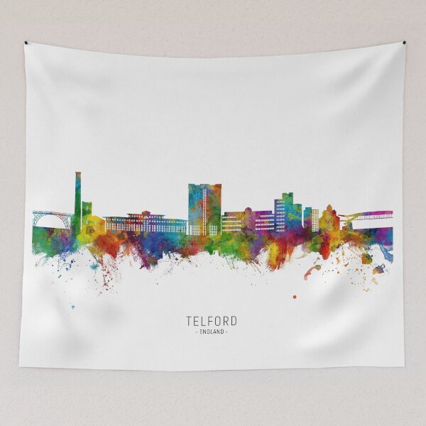 Item preview, Telford England Skyline designed and sold by ArtPrints.