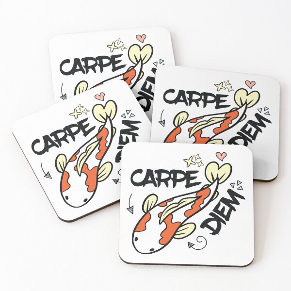 Item preview, Carpe diem - Motivational - Animal puns designed and sold by FunnyChameleon.