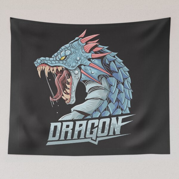 Item preview, Dragon Beast Wild Angry Head designed and sold by Peekonet.
