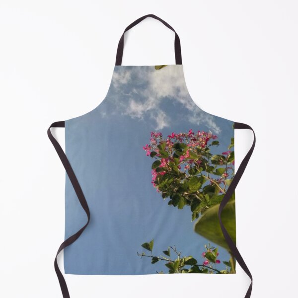 Item preview, Blue Sky and Pink Flowers with Greenery designed and sold by Anmol Arts.