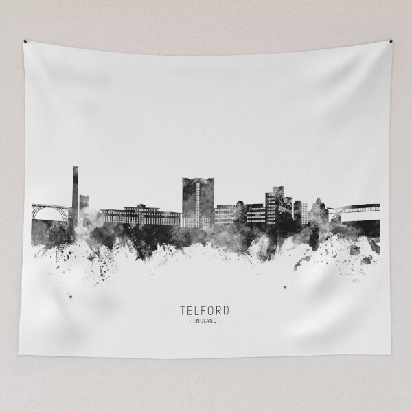 Item preview, Telford England Skyline designed and sold by ArtPrints.