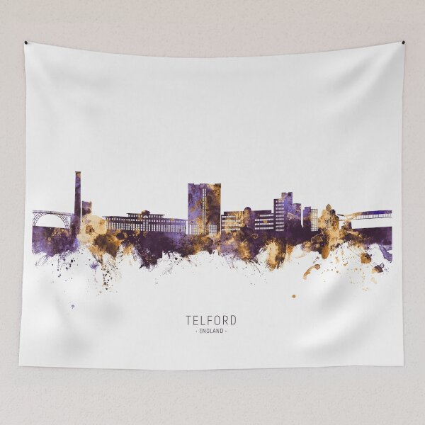 Item preview, Telford England Skyline designed and sold by ArtPrints.