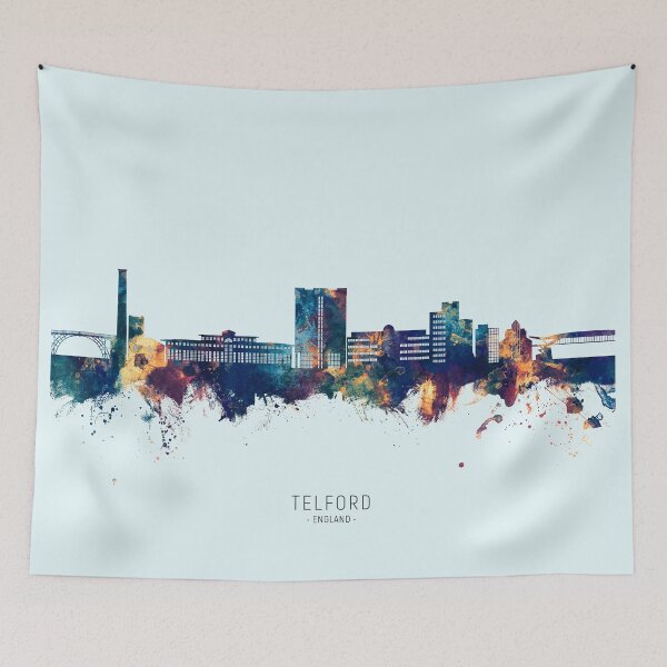 Item preview, Telford England Skyline designed and sold by ArtPrints.