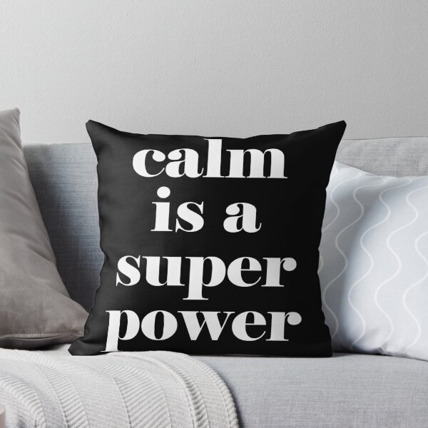Item preview, Calm is a super power (white version) designed and sold by Diversity-illus.