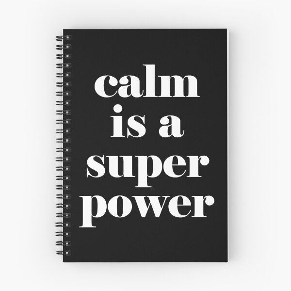 Item preview, Calm is a super power (white version) designed and sold by Diversity-illus.