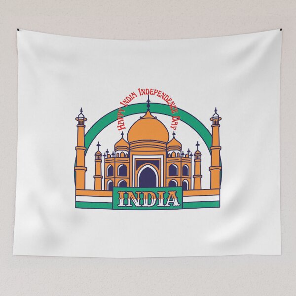 Item preview, Happy Independence Day India 2021 Retro Taj 75th Independence Day designed and sold by JumboExclusive.