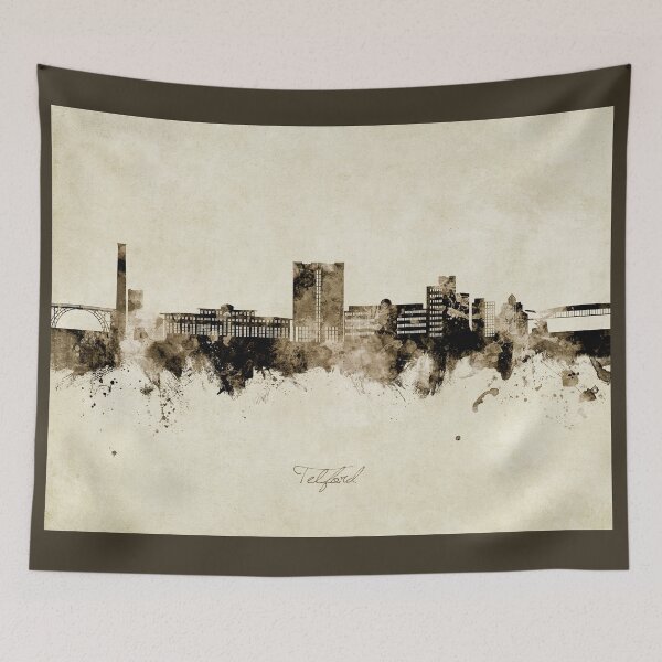 Item preview, Telford England Skyline designed and sold by ArtPrints.