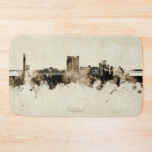 Item preview, Telford England Skyline designed and sold by ArtPrints.
