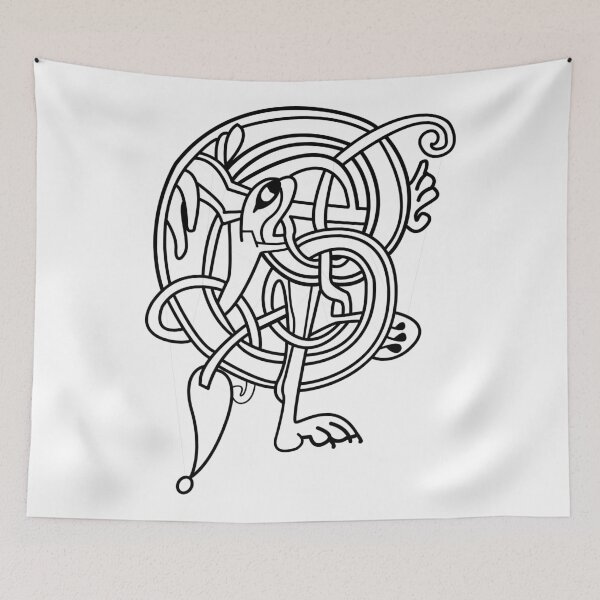 Item preview, Kells Letter E designed and sold by CatholicSaints.