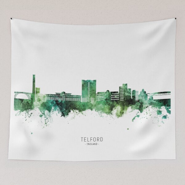 Item preview, Telford England Skyline designed and sold by ArtPrints.