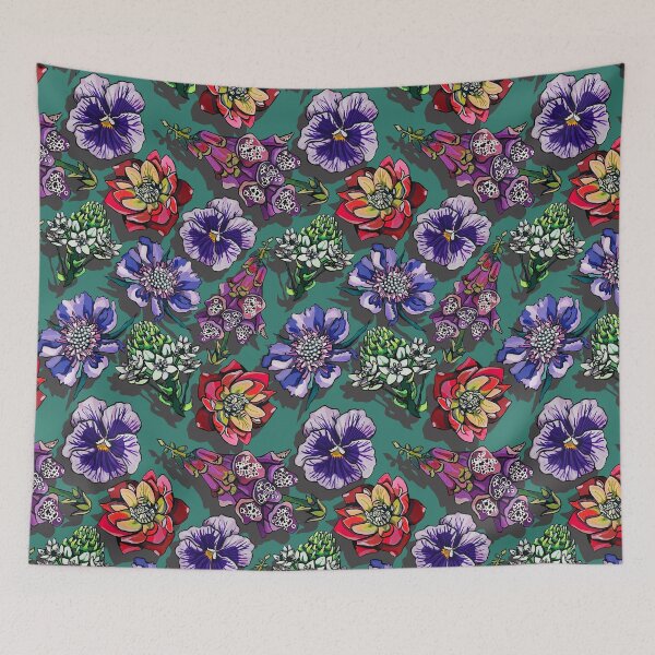 Item preview, Purple Springtime Floral designed and sold by ariellemorris.