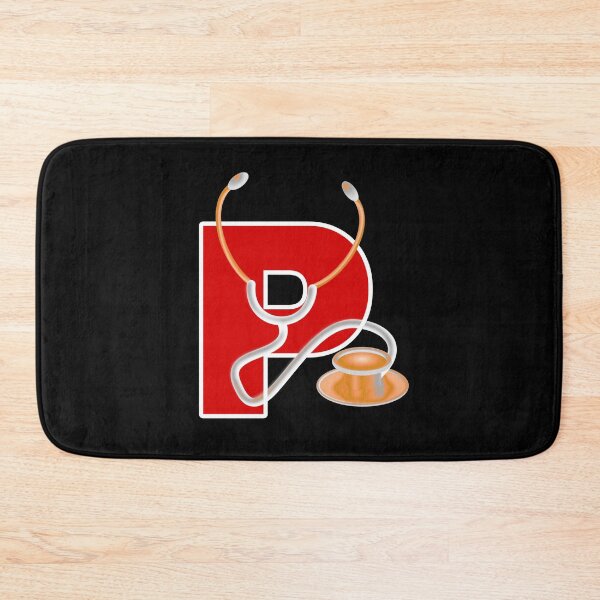 Item preview, md, doctor, letter p, alphabet designed and sold by doctors-apparel.