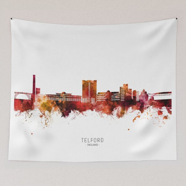 Item preview, Telford England Skyline designed and sold by ArtPrints.
