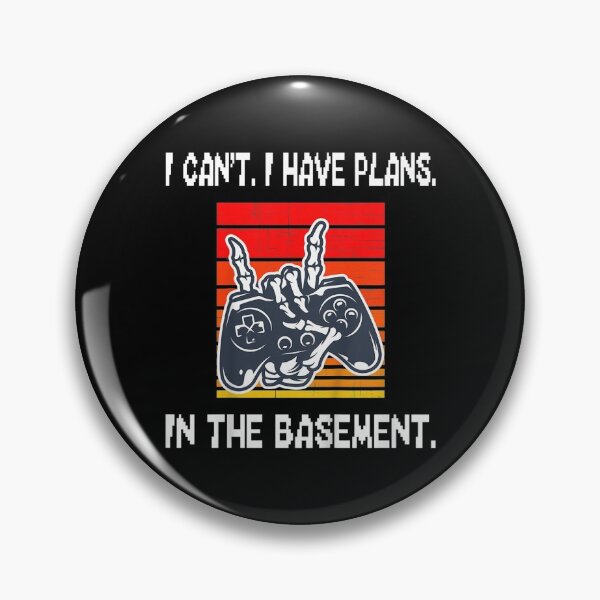 Item preview, I Cant I Have Plans In The Basement Game Controller designed and sold by Lilyy6PatterZ.