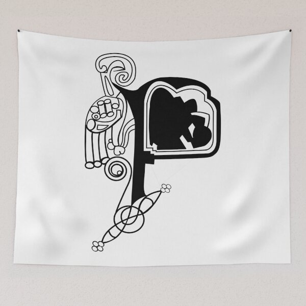 Item preview, Kells Letter F designed and sold by CatholicSaints.