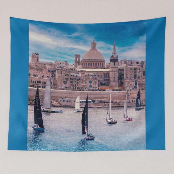 Item preview, Valletta, the capital of Malta - Regatta. View from Sliema. designed and sold by adamtepl.