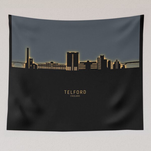 Item preview, Telford England Skyline designed and sold by ArtPrints.
