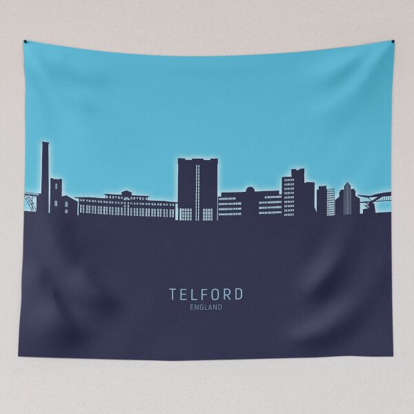 Item preview, Telford England Skyline designed and sold by ArtPrints.