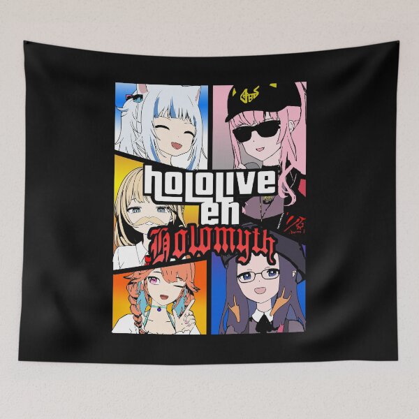 Artikelvorschau, Hololive DE Holomyth Grand Theft Cover entworfen und verkauft von UDTee.