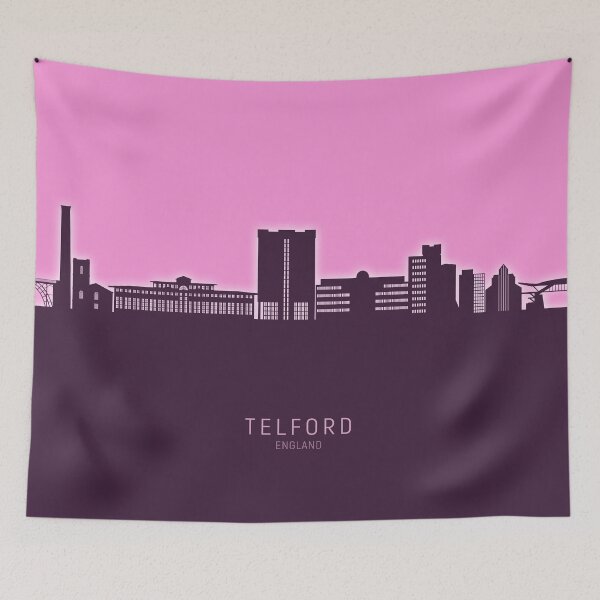Item preview, Telford England Skyline designed and sold by ArtPrints.