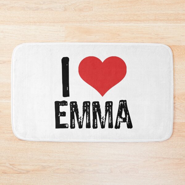 Item preview, I Love Emma designed and sold by The "I Love Everything" Shop.