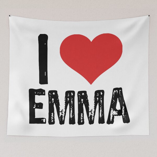 Item preview, I Love Emma designed and sold by The "I Love Everything" Shop.