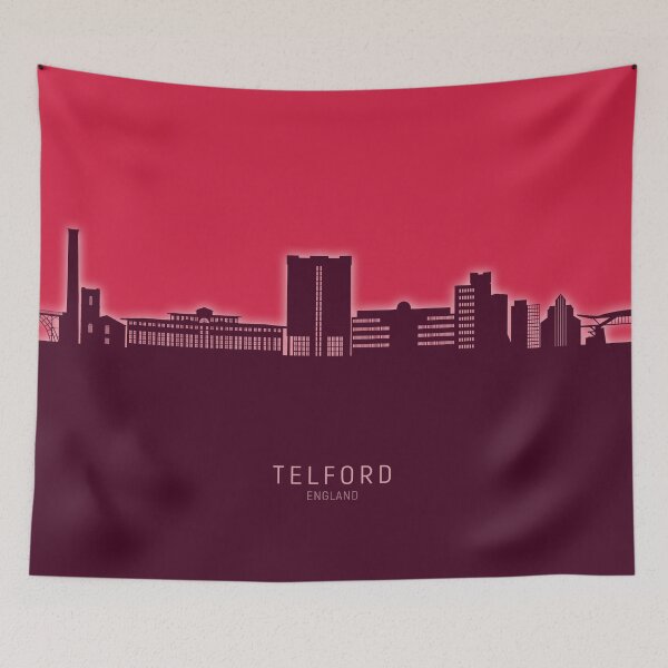Item preview, Telford England Skyline designed and sold by ArtPrints.