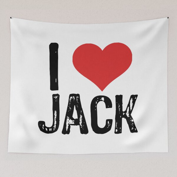 Item preview, I Love Jack designed and sold by The "I Love Everything" Shop.
