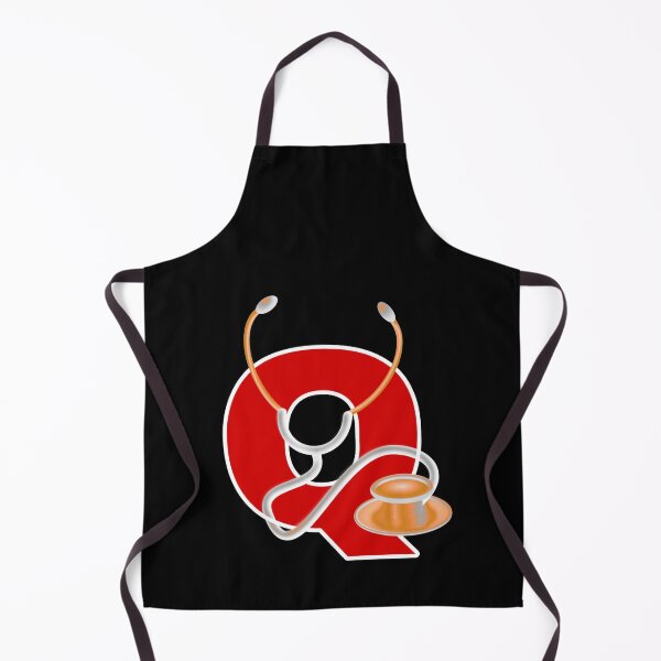 Item preview, md, doctor, letter q, alphabet designed and sold by doctors-apparel.