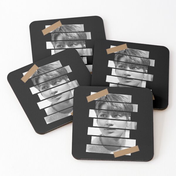 Item preview, Lee Tae min SuperM Taemin Korean Kpop Monochrome Stripe Design designed and sold by Piosenka Art.