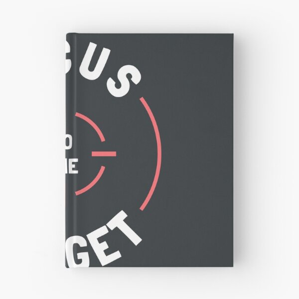 Item preview, Focus Target Motivation Quote Handwritten Vector Design designed and sold by Peekonet.