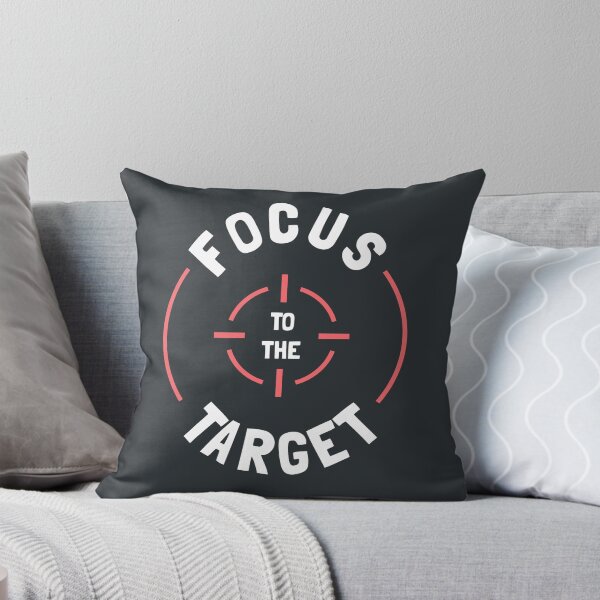 Item preview, Focus Target Motivation Quote Handwritten Vector Design designed and sold by Peekonet.